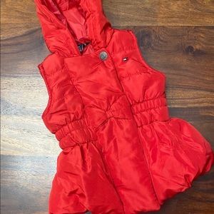 Tommy Hilfiger red vest